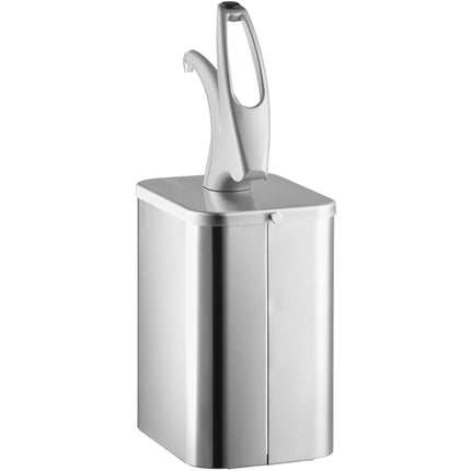 Hệ thống bình phân phối gia vị dạng bơm đặt bàn San Jamar P4900 FrontLine đa năng - hoàn thiện kim loại