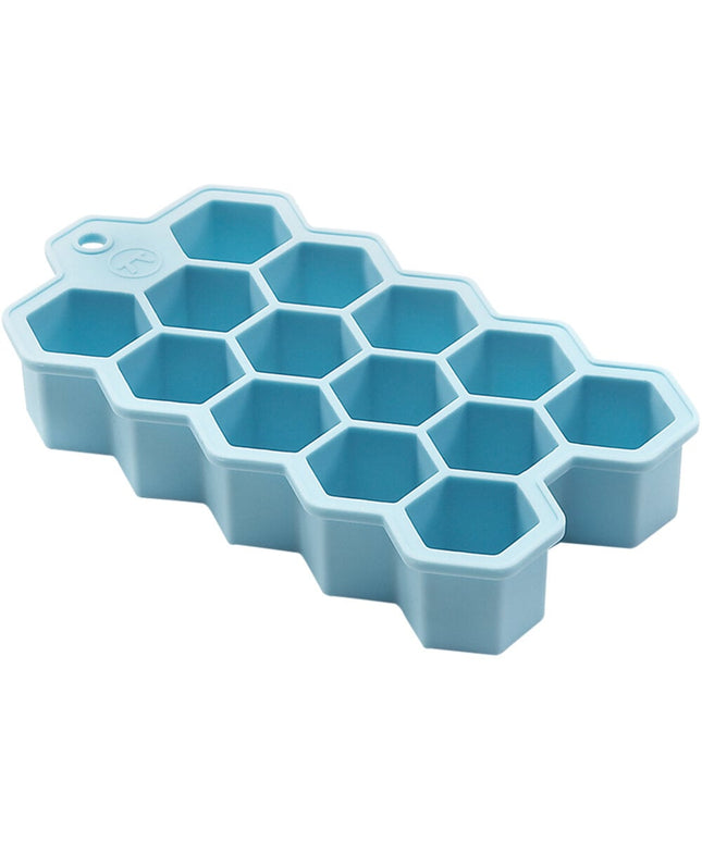 Khuôn đá silicone Outset B262 xanh dương 14 ngăn lục giác