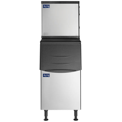 Máy làm đá viên nửa dạng module làm mát bằng khí Avantco Ice KMC-H-322-A 56 cm kèm thùng 125 kg - 159 kg