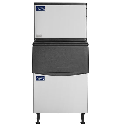 Thiết bị làm đá Avantco Ice KMC-H-530-A 76,2 cm Cooled Modular Half Cube Ice máy với 170,1 kg Bin - 226,8 kg