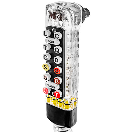 Súng pha chế soda 14 nút Wunder-Bar M4-14660KSM3 với ống 0,9 m - 6 có ga, 6 không ga