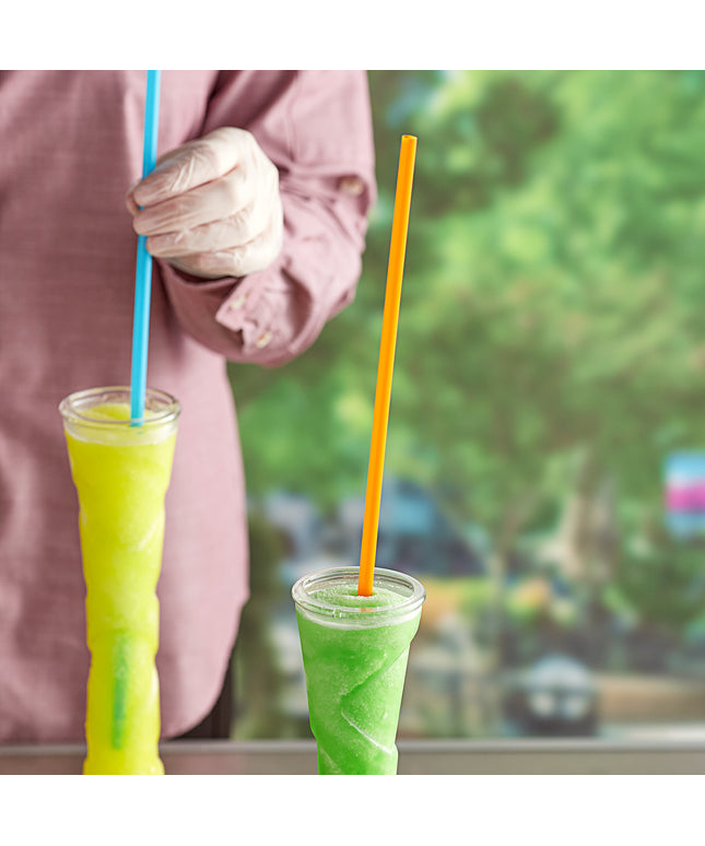 Ống hút nhựa siêu dài Choice 50 cm nhiều màu không bọc - Thùng 2.000 cái