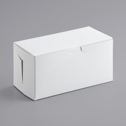 Hộp bánh cupcake màu trắng tùy chỉnh 20 x 10 x 10 cm - Gói 10 cái