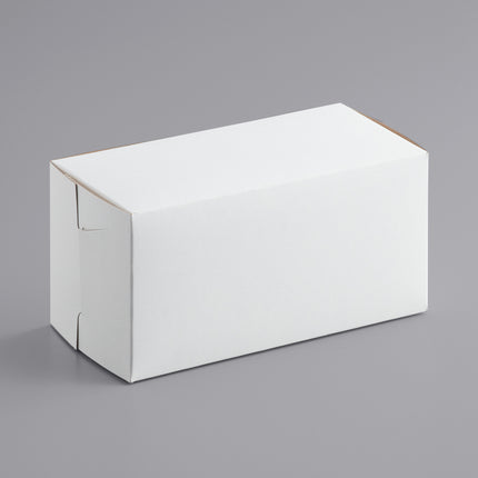 Hộp bánh cupcake màu trắng tùy chỉnh 20 x 10 x 10 cm - Gói 10 cái