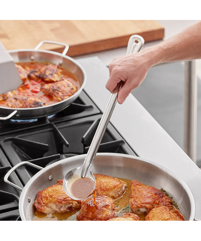 Muôi rưới bằng thép không gỉ đặc Choice 53,3 cm