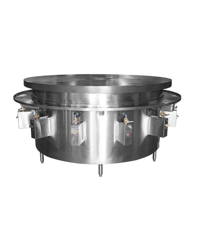 Bếp nướng Mongolian BBQ mặt phẳng Town MBR-60C gas hóa lỏng 152 cm, có máng gạt vụn