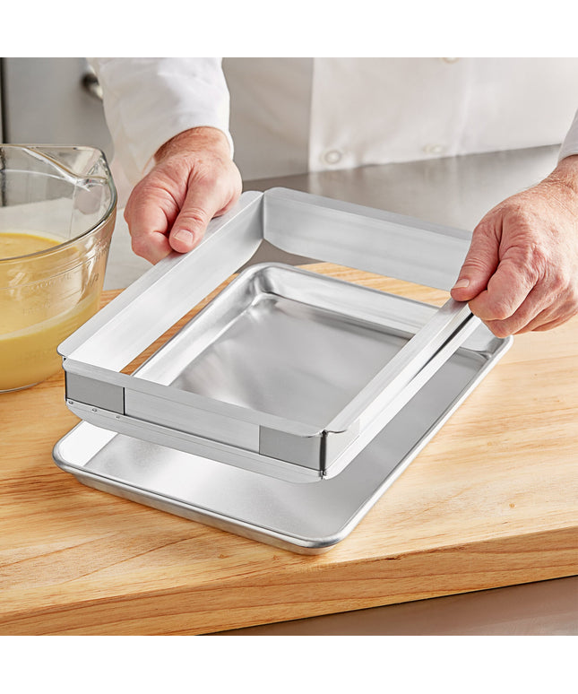 Bộ khuôn bánh sheet và khay nướng nới rộng phần tư cỡ Baker's Lane 24 x 33 cm