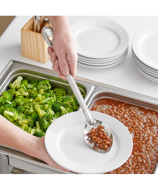 Muôi múc canh inox đục lỗ Choice 38 cm