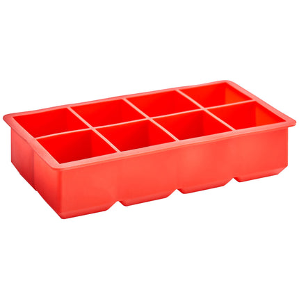 Khuôn đá silicone đỏ 8 ngăn viên 5 cm Choice