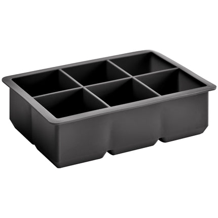 Khuôn đá silicone 6 ngăn viên 5 cm Choice màu đen