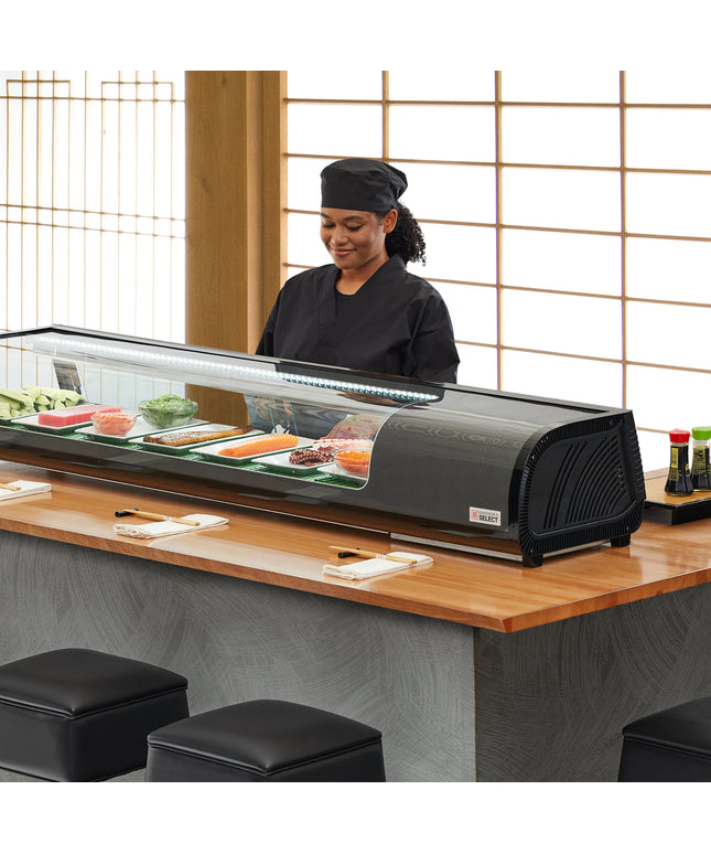 Tủ mát trưng bày sushi để bàn Emperor's Select CSD-71 180 cm
