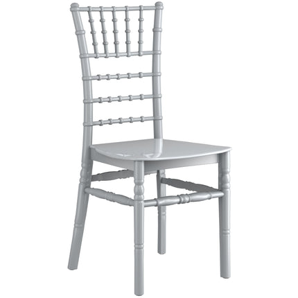 Ghế Chiavari nhựa resin Lancaster Table & Seating bạc