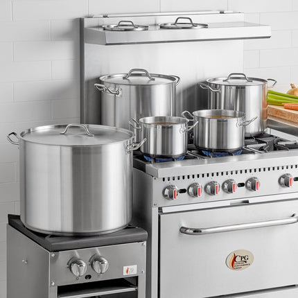 Nồi nấu nước dùng inox đáy ốp nhôm Vigor SS1 Series 6,1 lít có nắp