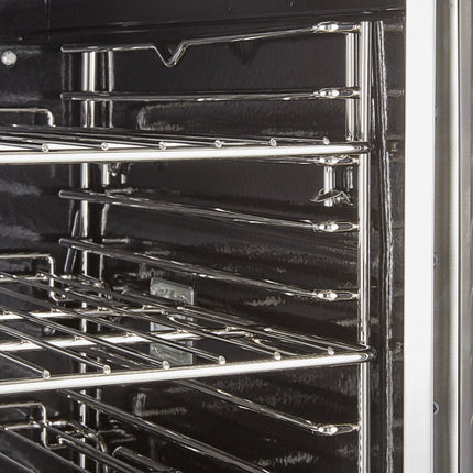 Lò đối lưu gas tự nhiên hai tầng cỡ đầy đủ Cooking Performance Group FGC-200-NK có chân - 108.000 BTU