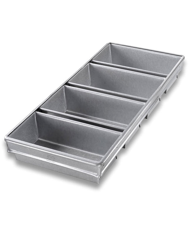 Bộ Khuôn Bánh Mì Chicago Metallic Chứa 4 Khuôn 22.9 cm x 11.4 cm Thép Tráng Men AMERICOAT 26 ga (45642)