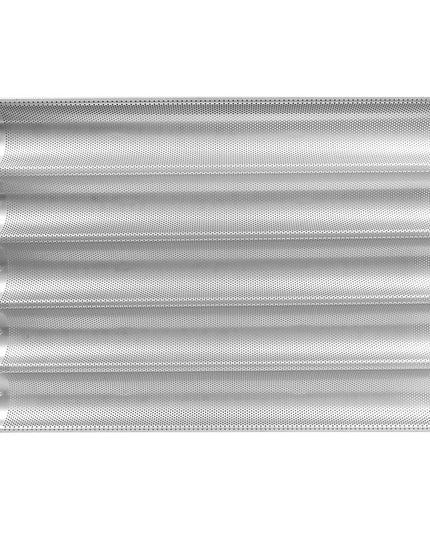 Khay Nướng Bánh Mì Baguette Chicago Metallic 49035 5 Rãnh 7.6 x 65.4 cm Nhôm 16 Gauge