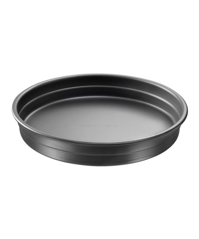 Khay Pizza Chicago Metallic 30.5 cm Dày BAKALON Sâu 5.1 cm Thép Anốt Không Phủ 14 ga (75010)