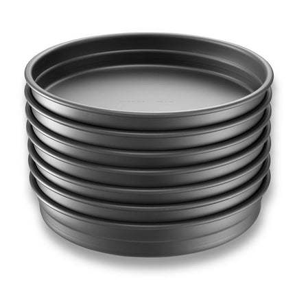 Khay Pizza Chicago Metallic 30.5 cm Dày BAKALON Sâu 5.1 cm Thép Anốt Tráng Men AMERICOAT 14 ga (75012)