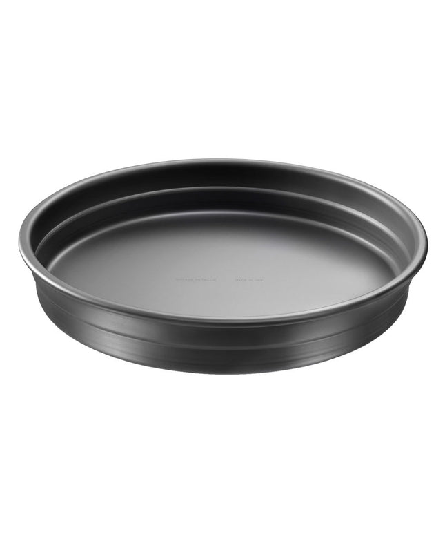 Chảo Pizza Sâu Chicago Metallic 75140 35.6 cm BAKALON Thép Anốt 14 ga Không Phủ