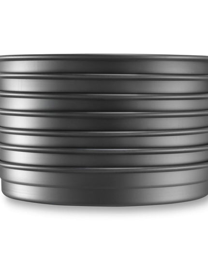 Chảo Pizza Sâu Chicago Metallic 75140 35.6 cm BAKALON Thép Anốt 14 ga Không Phủ