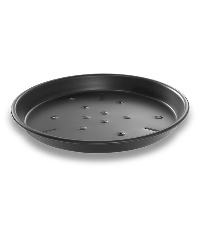 Khay Pizza Tròn Đục Lỗ Sâu Chicago Metallic 91108 25.4 cm Nhôm Phủ Cứng