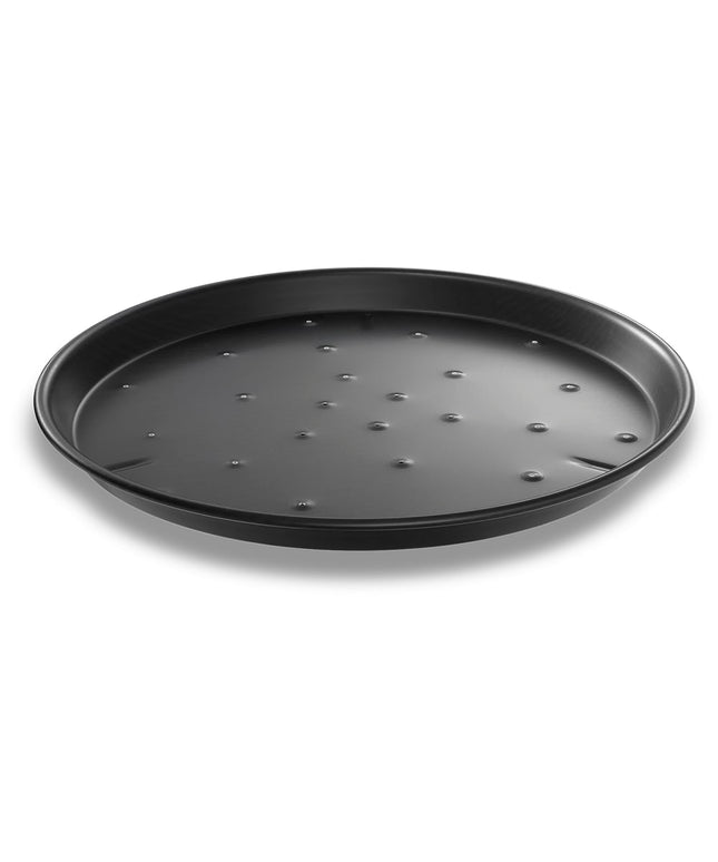 Khay Pizza Sâu Chicago Metallic 91148 35.6 cm Nhôm Lỗ Phủ Cứng