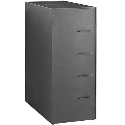 Tủ phát ly / trụ đựng nắp ly để bàn KleanTake by ServSense màu đen - 10 khe