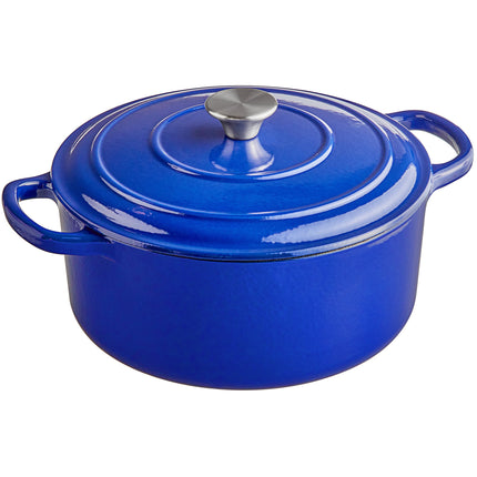 Nồi gang tráng men Valor màu xanh thiên hà 5,7 lít