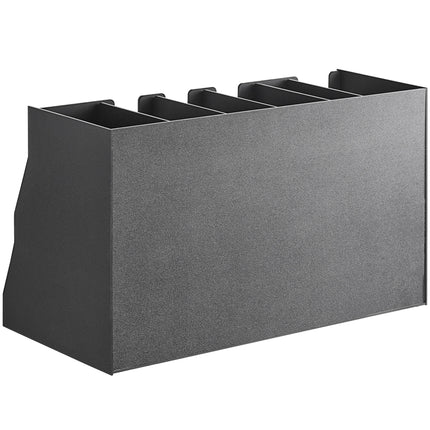 Giá đựng gia vị để bàn 16 ngăn ServSense màu đen 68,6 x 32,4 x 40,6 cm