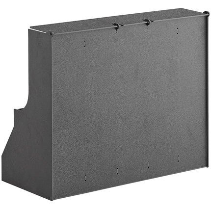 Hộp đựng gia vị 10 ngăn tự chảy đặt bàn ServSense đen 47 x 22 x 41 cm