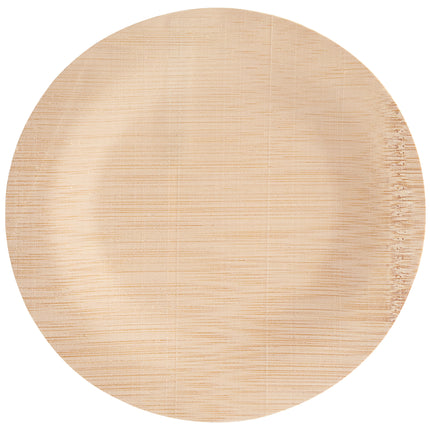 Đĩa tre tròn phân hủy EcoChoice 18 cm - Túi 25 cái