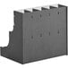 Hộp đựng gia vị nhỏ 10 ngăn tự chảy đặt bàn ServSense đen 32 x 23 x 30 cm