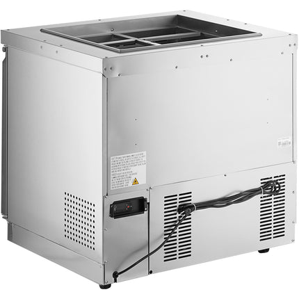 Quầy salad / bàn giữ lạnh thực phẩm thép không gỉ Avantco SS-CFT-36-HC 91 cm