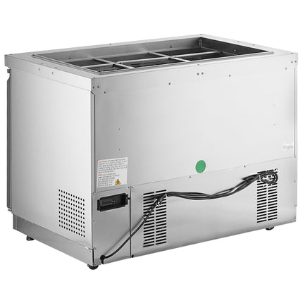 Quầy salad / bàn giữ lạnh thực phẩm thép không gỉ Avantco SS-CFT-48-HC 122 cm