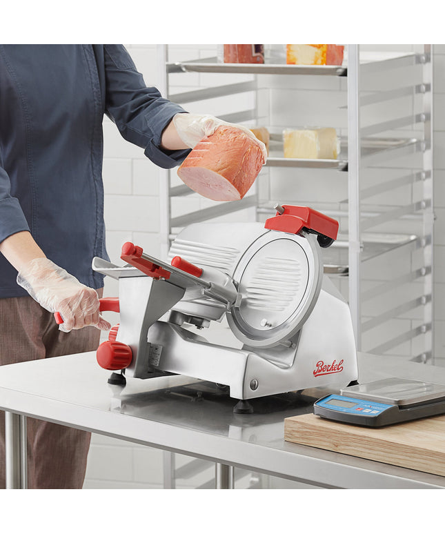 Máy thái thịt thủ công cấp trọng lực Berkel B9-SLC 23 cm hạng nhẹ - 1/4 hp