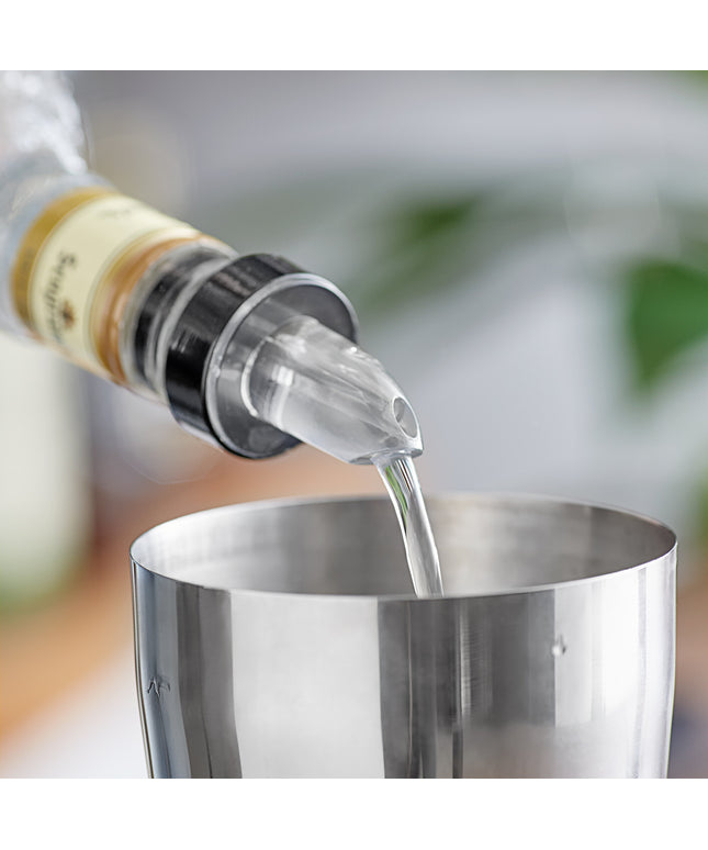 Vòi rót rượu Choice màu trong suốt có vòng cổ - Gói 12 cái
