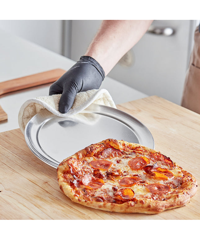Khay pizza vành rộng nhôm Choice 23 cm