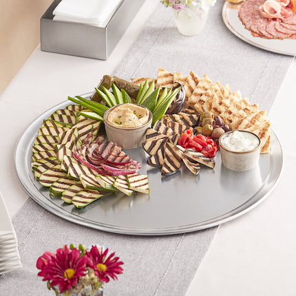 Khay pizza nhôm viền rộng Choice 48 cm