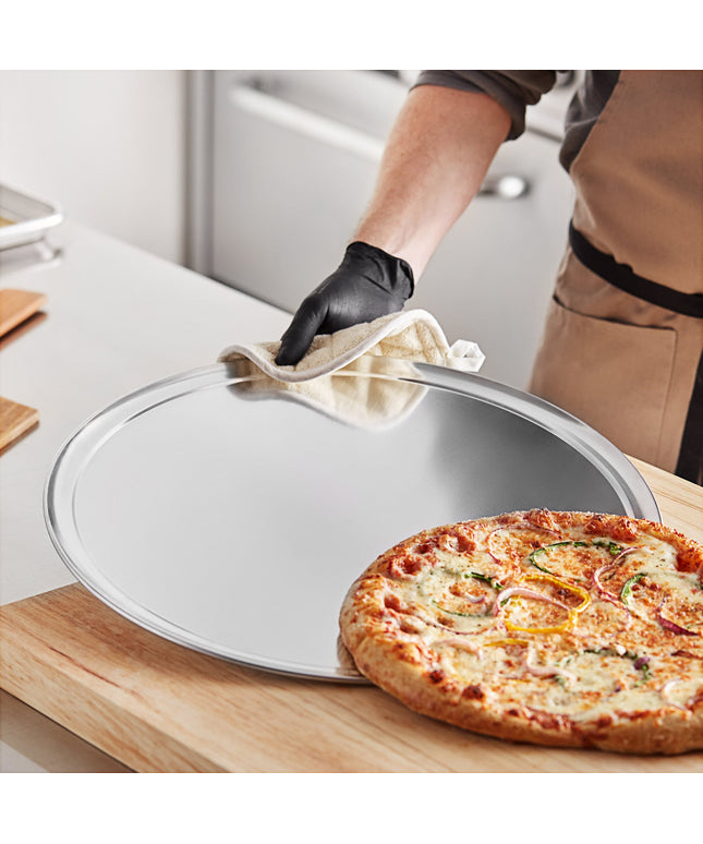 Khay pizza nhôm viền rộng Choice 48 cm