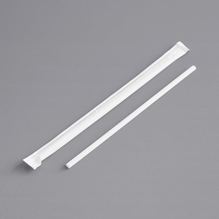Ống hút nhỏ có bao gói màu trắng Choice 15 cm - Thùng 12.000 cái