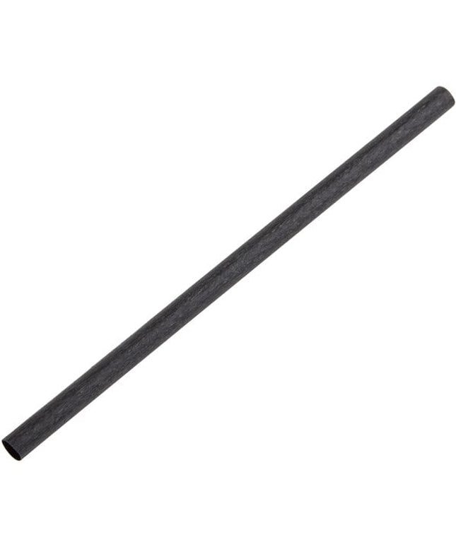 Ống hút jumbo sợi thùa Greenprint màu đen không bọc 15 cm - Thùng 2.000 cái