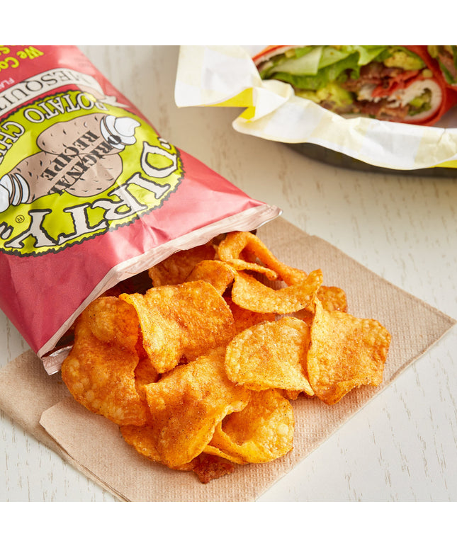 Khoai tây chiên vị BBQ mesquite Dirty Potato Chips 57 g - Thùng 25 gói