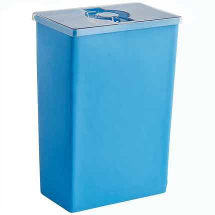 Thùng đựng nguyên liệu Channel 38 lít / 160 cup màu xanh dương 123B-BLUE