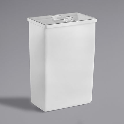 Thùng đựng nguyên liệu Channel 38 lít / 160 cup màu trắng 123B-WHITE