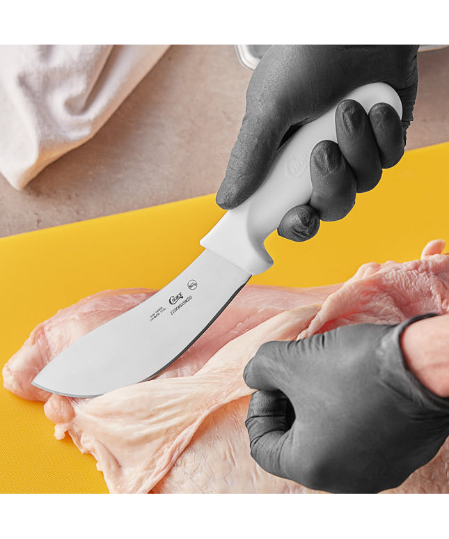 Dao lột da cong Choice 12,7 cm cán trắng
