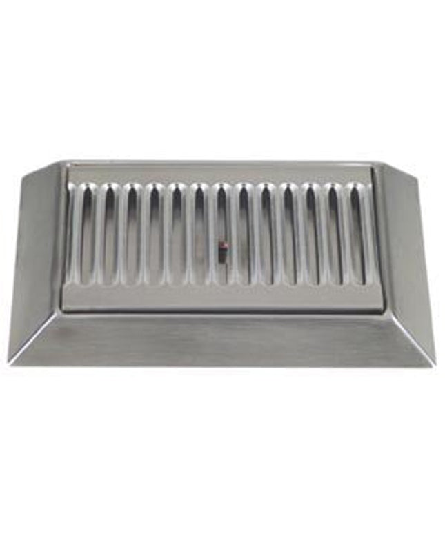 Khay hứng bia inox cạnh vát Micro Matic DP-420D 23 cm có lỗ thoát 1,3 cm