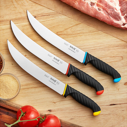 Dao cimeter Schraf 25,4 cm cán TPRgrip vàng