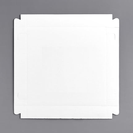 Hộp bánh gợn sóng 2 mảnh 41 x 41 x 15 cm trắng - Thùng 25 cái