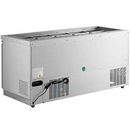 Quầy salad / bàn giữ lạnh thực phẩm thép không gỉ Avantco SS-CFT-72-HC 183 cm