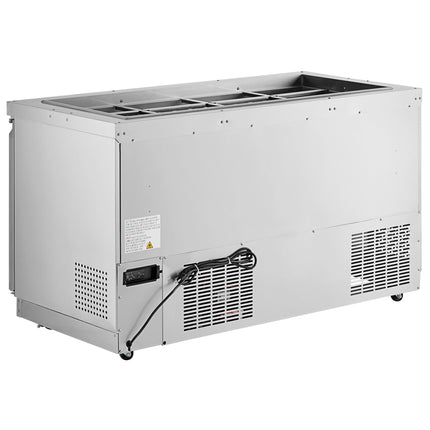 Bàn salad bar lạnh thép không gỉ Avantco SS-CFT-60-HC 152 cm